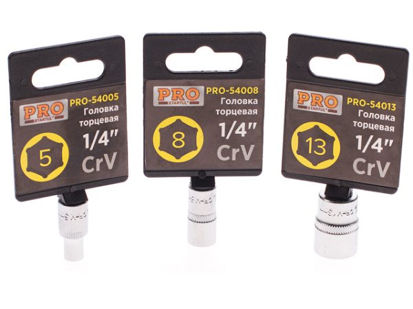 Головка торцевая 6 мм 1/4" PRO STARTUL PRO-54006