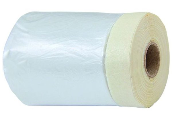 Защитная плёнка с клейкой лентой 110 см*33 м 2008101