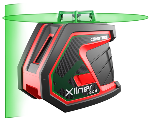 Уровень лазерный 50/100 м детектор CONDTROL Xliner 360G