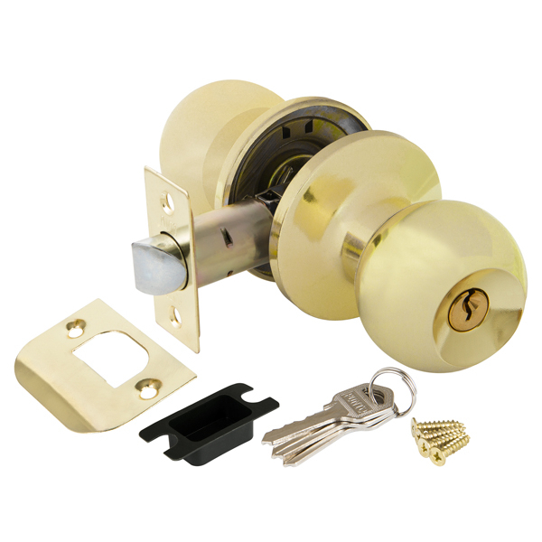 Ручка защелка 6072 PB-E (кл./фик.) золото//PUNTO