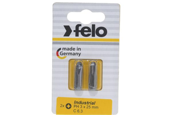 Бита Ph 3*25 мм Felo 02203036 2 шт