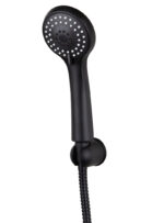 Смеситель KAISER Trio ванна излив 15 см кер 3-листник черный Смеситель KAISER Trio ванна излив 15 см кер 3-листник черный