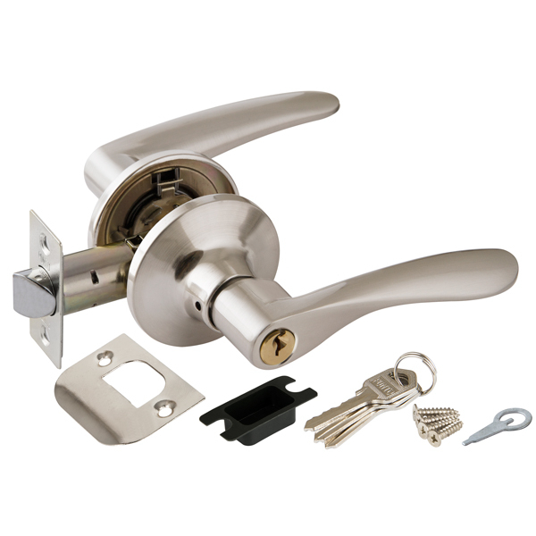 Ручка защелка DK 620 SN-ET (6020 SN-E) (кл./фик.) мат. никель//PUNTO