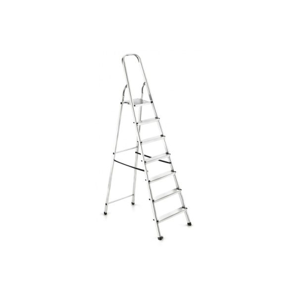 Стремянка 7 ступеней алюминиевая 1,44 м UFUK A007