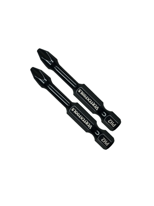 Бита PH 2*50 мм IMPACT TORSION VERTEXTOOLS IP-TR-PH2-50 10 шт