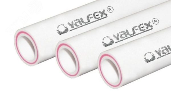 Труба полипропиленовая арм.стекловолокном ф20х2,8 SDR 7.4 PN 20 (140) Хлыст 4 метра "Valfex"