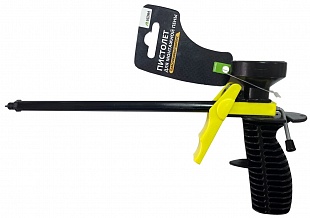 Пистолет для монтаж пены пластик Ultima чёрно-жёлтый