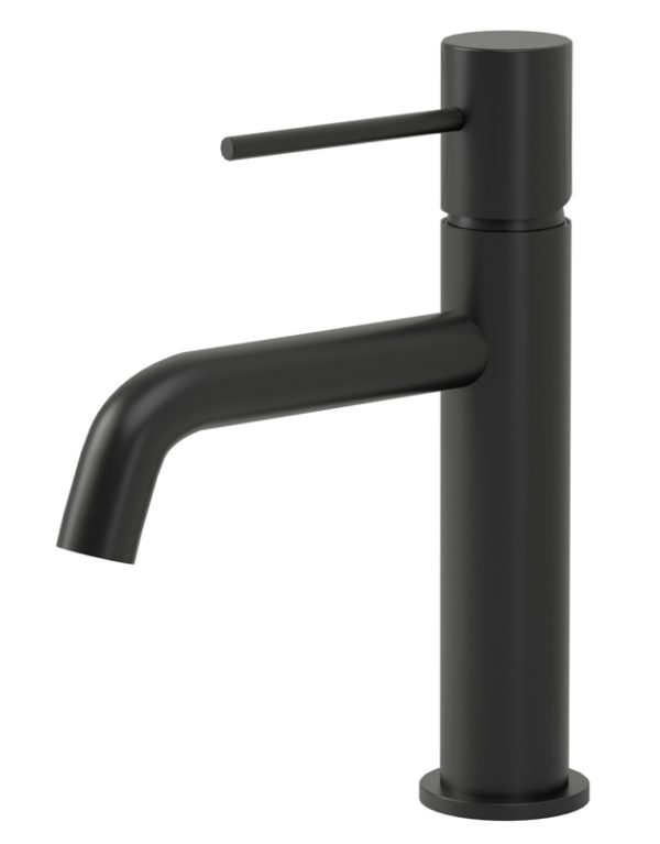 Смеситель KAISER Vita для раковины, Ø25 /Латунь /Чёрный матовый