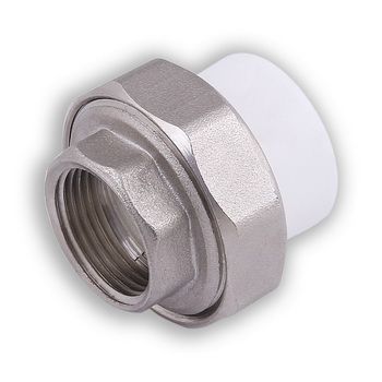 Муфта полипропиленовая разъём.(американка) с ВР 20х 1/2" (200/20)