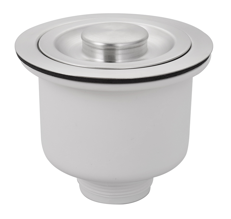 Выпуск со съемной сеткой для отходов Ø40*3 1/2" KAISER, /цвет: Сталь