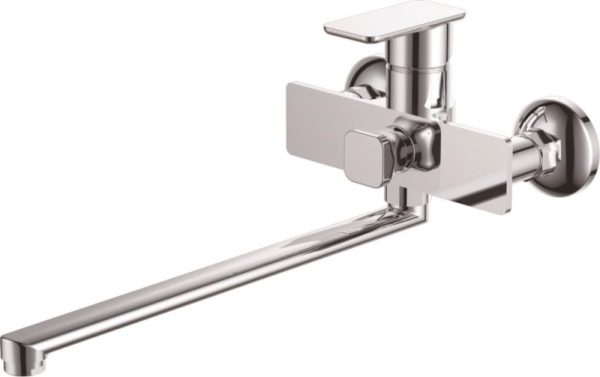 Смеситель для ванны однорычажный, излив 35 см (L), карт. 35 «CALORIЕ Люкс» 6333 А83