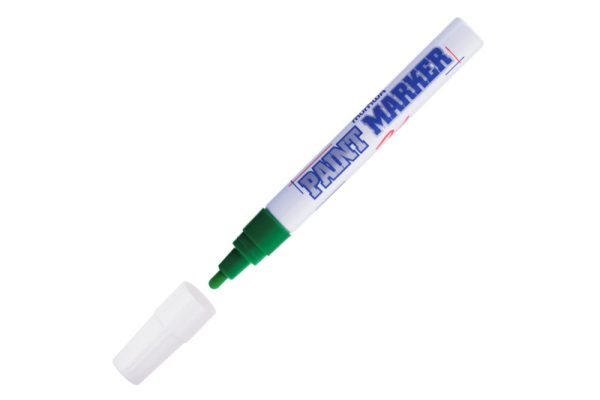 Маркер краска зеленый 4 мм