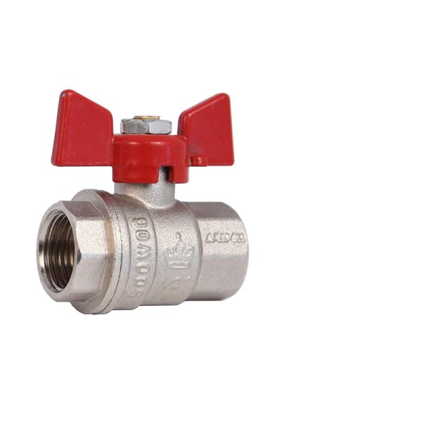 Кран KAISER 1/2" г/г бабочка усил.