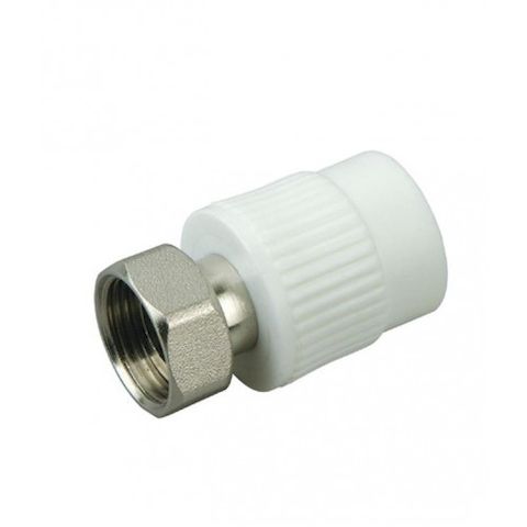 Муфта полипропиленовая с накидной гайкой 25 х 3/4" (120/40)