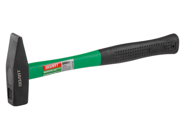 Молоток 500 гр с фиберглассовой рукояткой ВОЛАТ Молоток 500 гр с фиберглассовой рукояткой ВОЛАТ