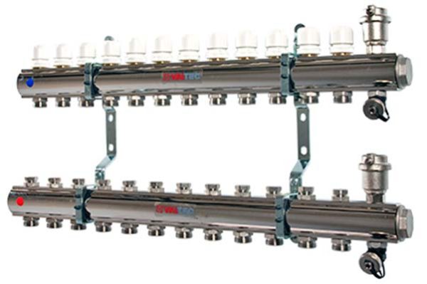 Коллекторная группа в сборе, 1" х 10вых ЕК