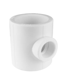 Тройник полипропиленовый 40/20/40 Valfex