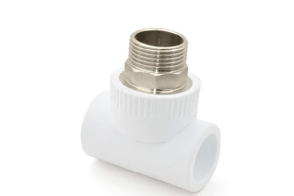 Тройник полипропиленовый НР 50х1 1/2"х50