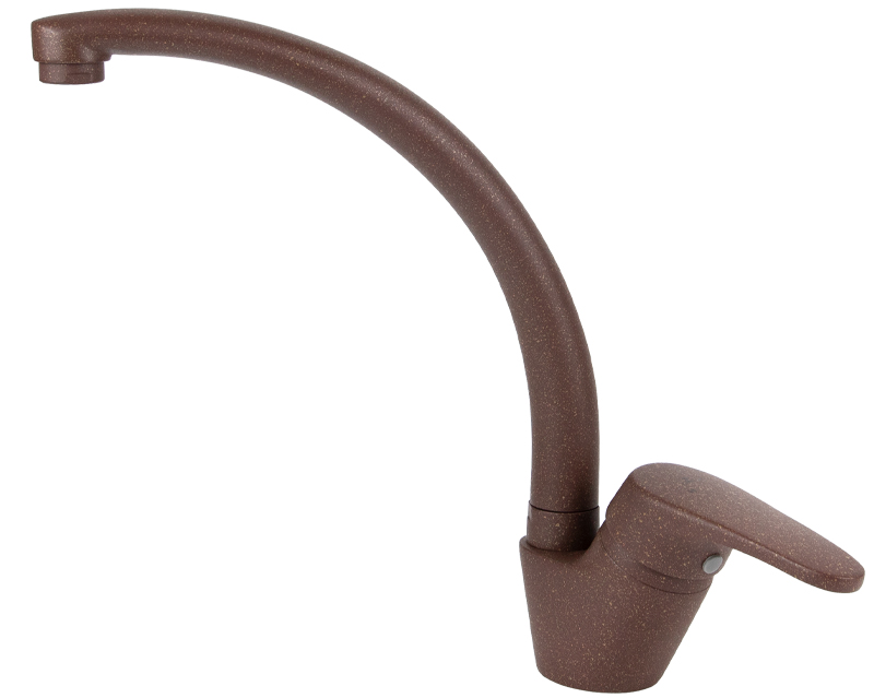 Смеситель KAISER County кухня Ø40 боковой (темно-коричневый)