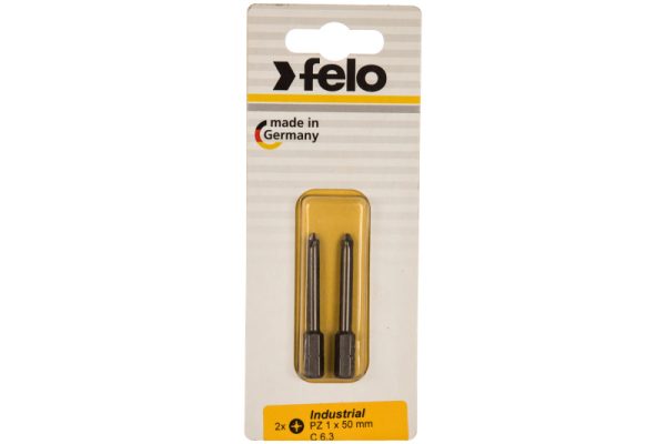 Бита PZ 1*50 мм Felo 02101536 2 шт