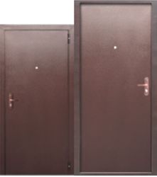 Дверь мет. Прораб 4,5 см 860 левая