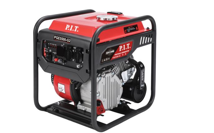 Бензогенератор PIT PGE5500-G2 5000Вт/5500Вт