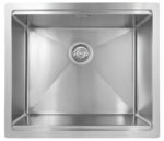 Мойка из нержавейки KAISER 550x480x200*2.0+1.2mm (цвет покрытия: сталь) /сифон