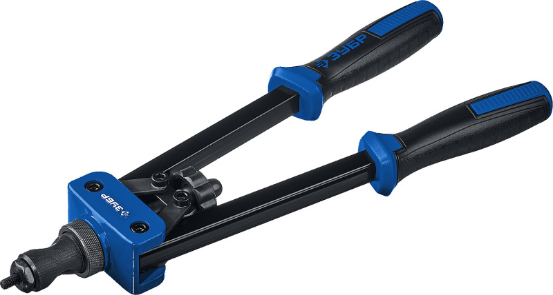 Заклепочник двуручный резьбовой 360 мм для М3 - М10 ЗУБР 31056 Заклепочник двуручный резьбовой 360 мм для М3 - М10 ЗУБР 31056