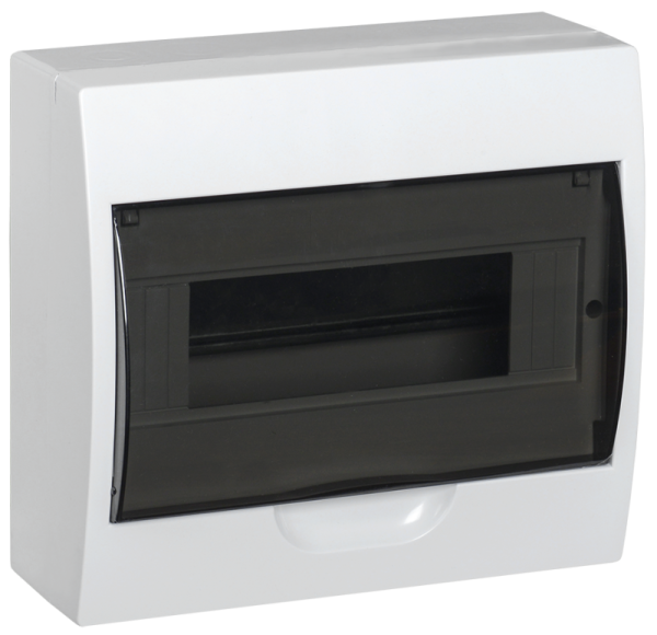 Бокс ЩРН-Пк-10 навесной пластик IP41 белый ИЭК KREPTA 3