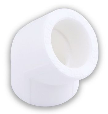 Угол полипропиленовый 63мм 45гр. (30/5)