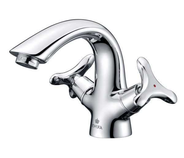 Смеситель KAISER Trio для раковины кер. 3-х листник