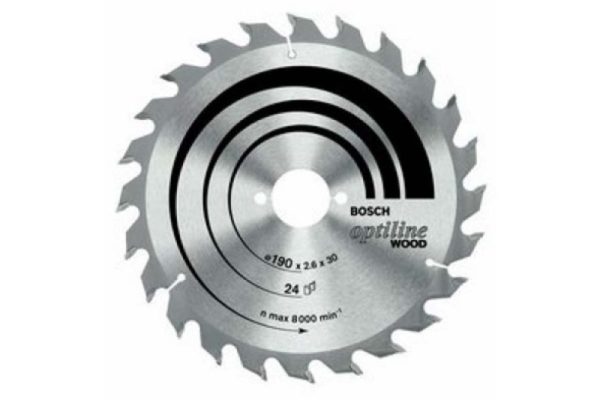 Диск пильный по дереву 230*30 24 зуба BOSCH 2608640627