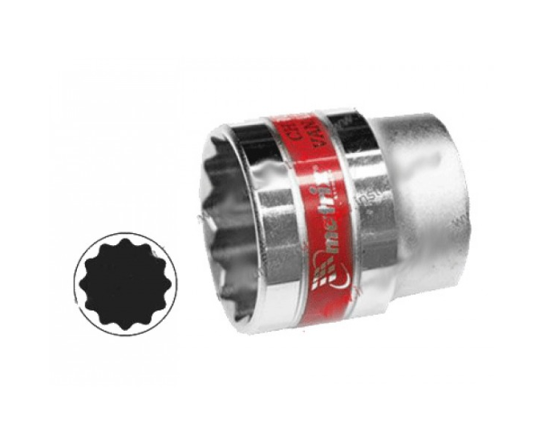 Головка торцевая 15 мм под квадрат 1/2" хром MATRIX MASTER