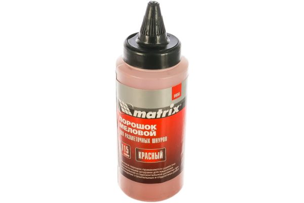 Мел для шнура красный 115 г MATRIX 84858