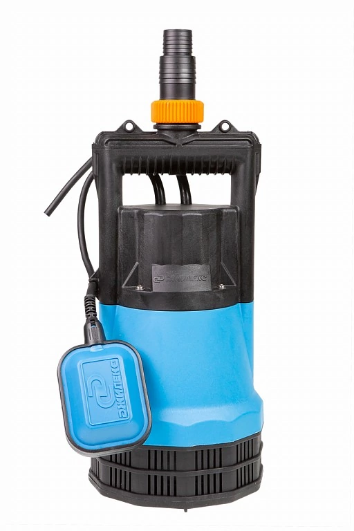 Насос погружной дренажный "Джилекс" 1200Вт 200л/мин напор 25м каб 10м корпус пластик