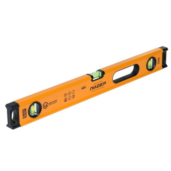 Уровень 2500 мм 3 колбы ЛИДЕР Л14-2500