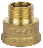 Переходник 1/2"гх1/4"ш (латунь) KAISER