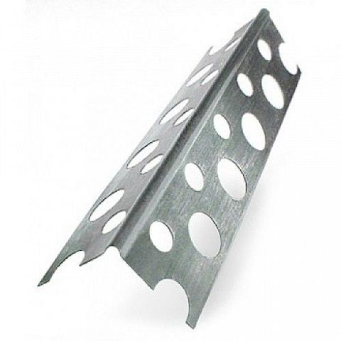 Профиль угловой оцинкованный перфорированный 20x20x3000 мм