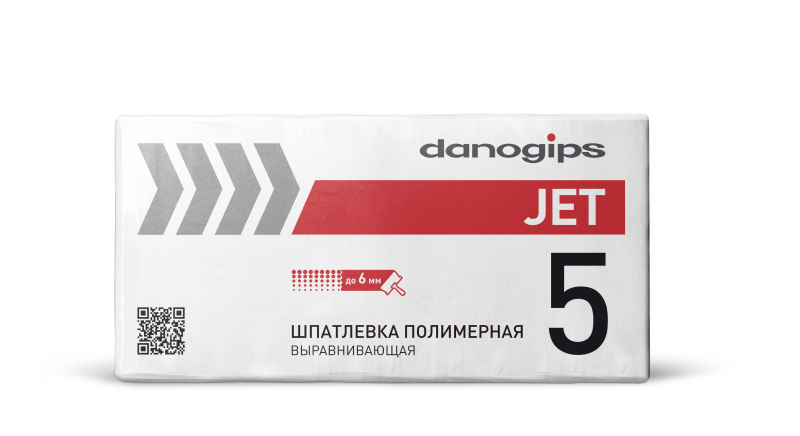 Шпаклевка полимерная Финишная DANOGIPS JET5 Шпаклевка полимерная Финишная DANOGIPS JET5