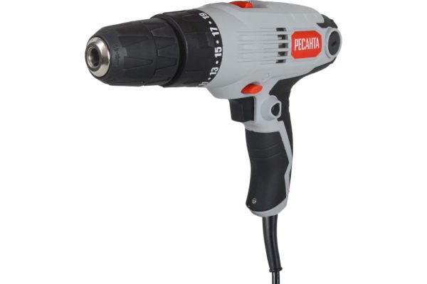 Дрель-шуруповерт сетевой Ресанта СШ-550-2