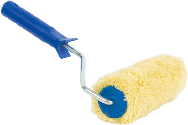 Валик 180 мм малярный с ручкой полиакрил бюгель 8 мм ворс 18 мм ролик 48 мм