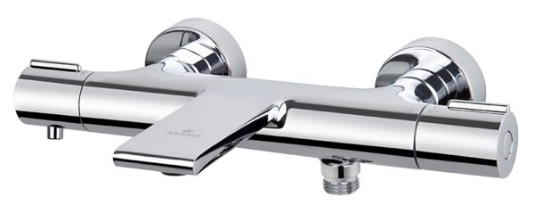 Смеситель KAISER Serio для ванны с термостатом /Латунь /Хром