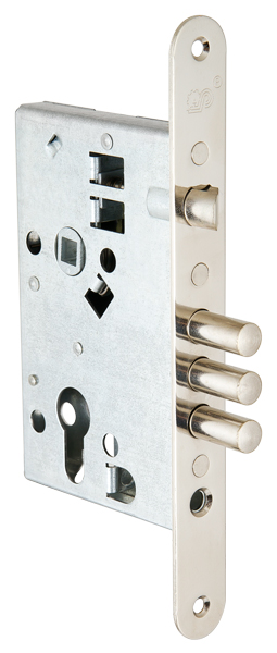 Корпус врезного замка с защёлкой ЗВ 4-3/55 /78919//САМ