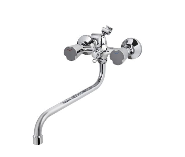 Смеситель VIKO ванна круг (Costa) (картридж./переключатель) круглый излив 28см