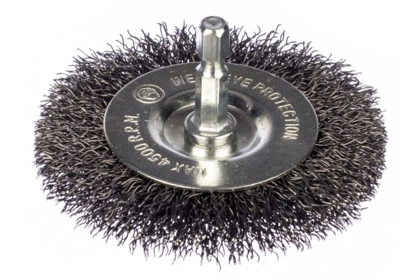 Щетка для дрели 75мм EDGE by PATRIOT круглая НЕХ