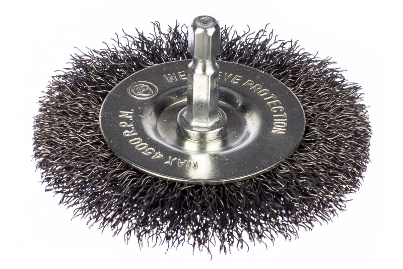 Щетка для дрели 75мм EDGE by PATRIOT круглая НЕХ Щетка для дрели 75мм EDGE by PATRIOT круглая НЕХ