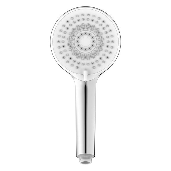 Душевая лейка KAISER массажная 4-х режимная, Ø110х245мм, в коробке /Пластик/Хром