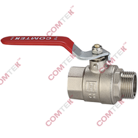 Кран шаровый 1" в/н рычаг Comtek (9) ХХ