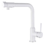 Смеситель KAISER Teka кухня Ø35, однорукий, боковой под фильтр белый-глянец Смеситель KAISER Teka кухня Ø35, однорукий, боковой под фильтр белый-глянец