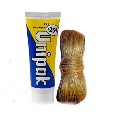 Комплект №1 UNIPAK (паста 25г + лен 13г) (вода,пар)